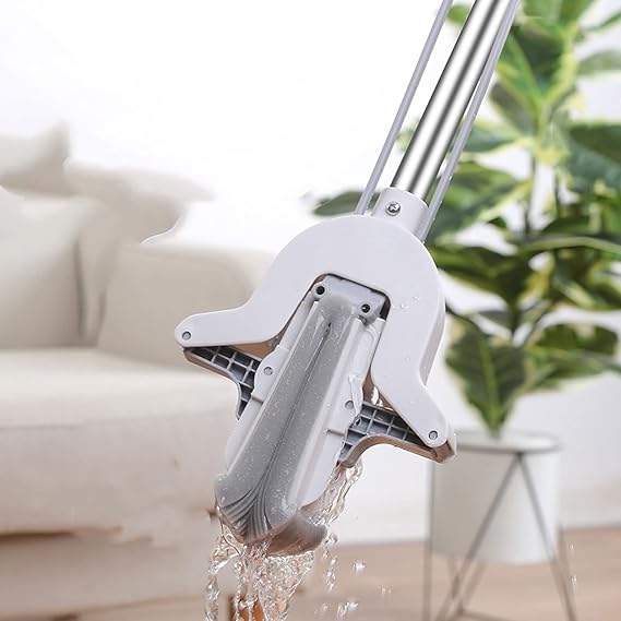 Hands-Free Retractable Mop | Durable Floor Cleaning Tool