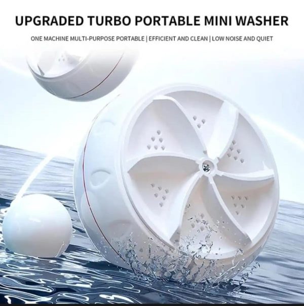 Portable Ultrasonic Washer | USB Mini Turbine Machine